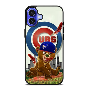 CHICAGO CUBS MASCOT iPhone 16 Case Cover CHICAGO CUBS MASCOT iPhone 16 Case Cover