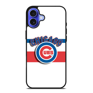 CHICAGO CUBS MLB SIMPEL LOGO iPhone 16 Case Cover CHICAGO CUBS MLB SIMPEL LOGO iPhone 16 Case Cover