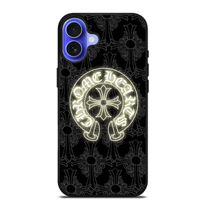CHROME HEARTS PATTERN iPhone 16 Case Cover CHROME HEARTS PATTERN iPhone 16 Case Cover
