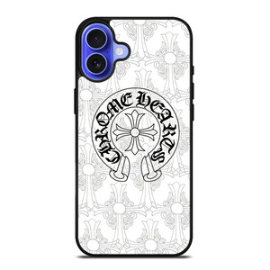 CHROME HEARTS WHITE iPhone 16 Case Cover CHROME HEARTS WHITE iPhone 16 Case Cover