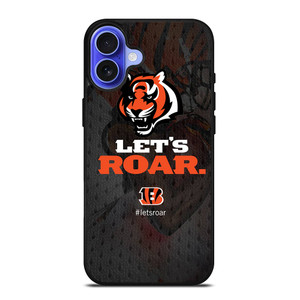 CINCINNATI BENGALS NFL iPhone 16 Case Cover CINCINNATI BENGALS NFL iPhone 16 Case Cover