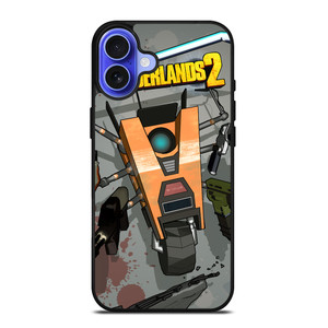 CLAPTRAP BORDERLANDS CARTOON iPhone 16 Case Cover CLAPTRAP BORDERLANDS CARTOON iPhone 16 Case Cover