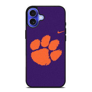 CLEMSON TIGERS SYMBOL NIKE iPhone 16 Case Cover