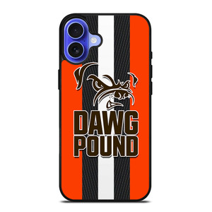 CLEVELAND BROWNS DAWG POUND iPhone 16 Case Cover CLEVELAND BROWNS DAWG POUND iPhone 16 Case Cover