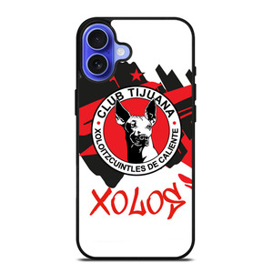 CLUB TIJUANA XOLOITZCUINTLES SYMBOL iPhone 16 Case Cover CLUB TIJUANA XOLOITZCUINTLES SYMBOL iPhone 16 Case Cover