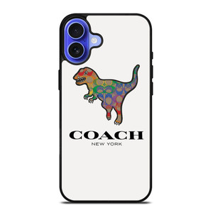 COACH NEW YORK DINOSAUR iPhone 16 Case Cover