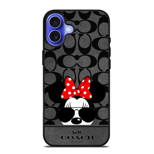 COACH NEW YORK DISNEY MICKEY MOUSE iPhone 16 Case Cover
