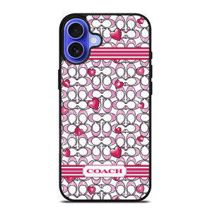 COACH NEW YORK LOVE iPhone 16 Case Cover