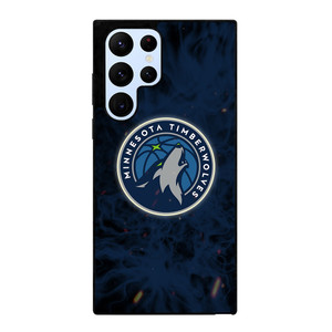 MINNESOTA TIMBERWOLVES BASKETBALL NBA FIRE Samsung Galaxy S22 Ultra Case Cover