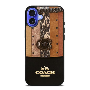 COACH NEW YORK NEW iPhone 16 Case Cover COACH NEW YORK NEW iPhone 16 Case Cover