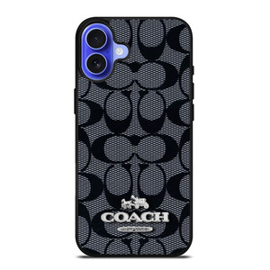 COACH NEW YORK PATTERN 2 iPhone 16 Case Cover