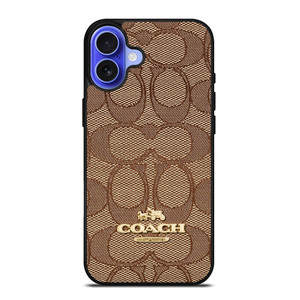 COACH NEW YORK PATTERN iPhone 16 Case Cover