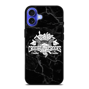 CROOKS AND CASTLES BANDANA MARBLE iPhone 16 Case Cover