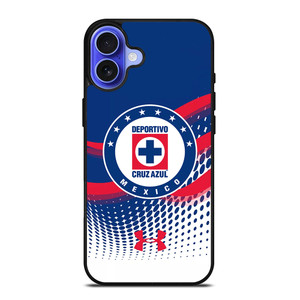 CRUZ AZUL FOOTBALL CLUB MEXICO iPhone 16 Case Cover CRUZ AZUL FOOTBALL CLUB MEXICO iPhone 16 Case Cover