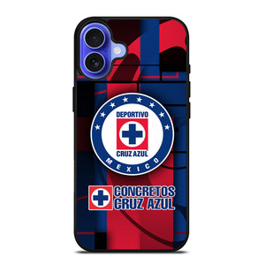 CRUZ AZUL SOCCER LOGO iPhone 16 Case Cover CRUZ AZUL SOCCER LOGO iPhone 16 Case Cover