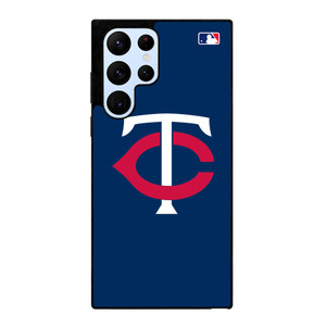 MINNESOTA TWINS MLB LOGO Samsung Galaxy S22 Ultra Case Cover