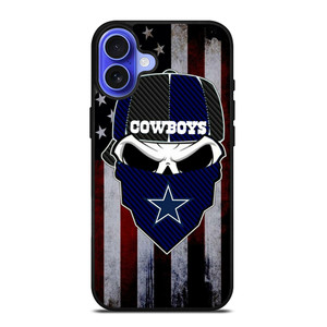 DALLAS COWBOYS SKULL LOGO iPhone 16 Case Cover