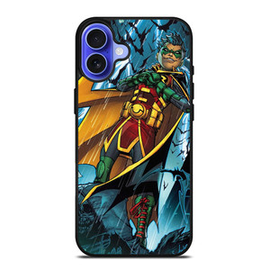 DAMIAN WAYNE BATMAN COMICS iPhone 16 Case Cover
