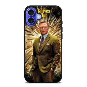 DANIEL CRAIG KNIVES OUT MOVIES iPhone 16 Case Cover DANIEL CRAIG KNIVES OUT MOVIES iPhone 16 Case Cover