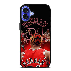 DENNIS RODMAN CHICAGO BULLS COOL iPhone 16 Case Cover DENNIS RODMAN CHICAGO BULLS COOL iPhone 16 Case Cover