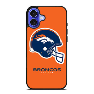 DENVER BRONCOS NFL HELMET iPhone 16 Case Cover DENVER BRONCOS NFL HELMET iPhone 16 Case Cover