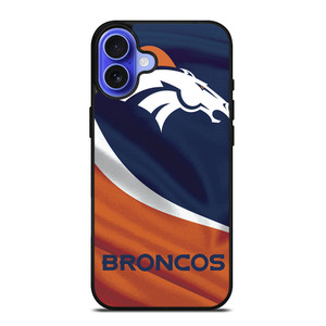 DENVER BRONCOS NFL TEAM FLAG iPhone 16 Case Cover