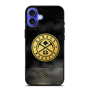DENVER NUGGETS GOLD METAL iPhone 16 Case Cover DENVER NUGGETS GOLD METAL iPhone 16 Case Cover