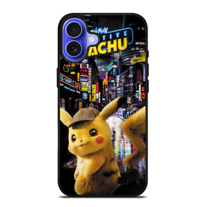 DETECTIVE PIKACHU POKEMON MOVIE iPhone 16 Case Cover DETECTIVE PIKACHU POKEMON MOVIE iPhone 16 Case Cover