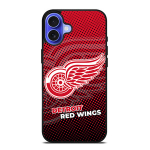 DETROIT RED WINGS HALFTONE EFFECT iPhone 16 Case Cover