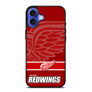 DETROIT RED WINGS LOGO iPhone 16 Case Cover