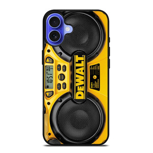 DEWALT JOBSITE RADIO BLUETOOTH  iPhone 16 Case Cover