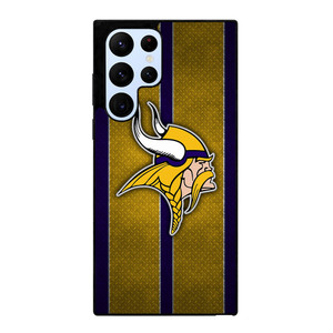 MINNESOTA VIKINGS NFL METAL STRIPE Samsung Galaxy S22 Ultra Case Cover