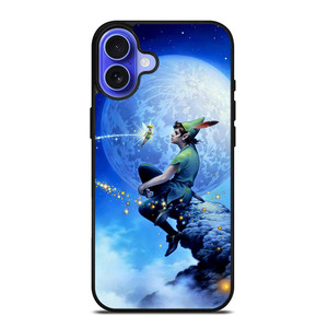 DISNEY PETER PAN AND TINKERBELL iPhone 16 Case Cover DISNEY PETER PAN AND TINKERBELL iPhone 16 Case Cover