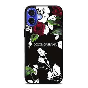 DOLCE AND GABBANA FLOWER iPhone 16 Case Cover