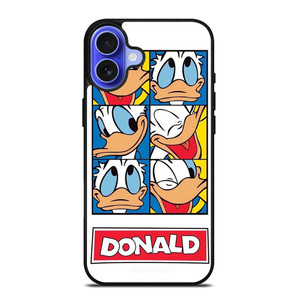 DONALD DUCK FACE DISNEY iPhone 16 Case Cover DONALD DUCK FACE DISNEY iPhone 16 Case Cover