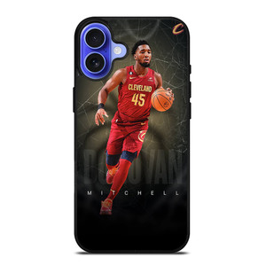 DONOVAN MITCHELL CLEVELAND CAVALIERS iPhone 16 Case Cover