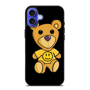 DREW SMILEY FACE TEDY BEAR iPhone 16 Case Cover