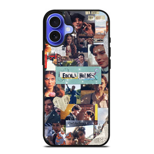 ENOLA HOLMES MOVIES COLLAGE iPhone 16 Case Cover ENOLA HOLMES MOVIES COLLAGE iPhone 16 Case Cover