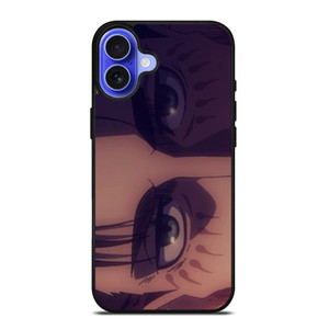 EREN YEAGER ATTACK ON TITAN FACE iPhone 16 Case Cover