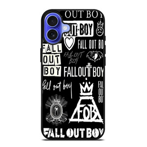 FALL OUT BOY BAND ROCK iPhone 16 Case Cover