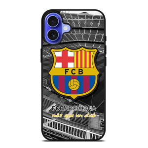 FC BARCELONA MES QUE UN CLUB iPhone 16 Case Cover
