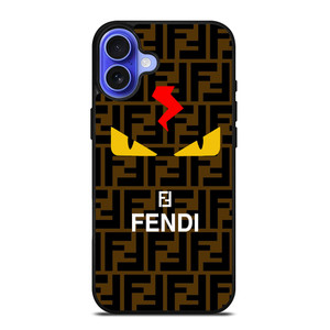 FENDI ROMA EYES LOGO 2 iPhone 16 Case Cover