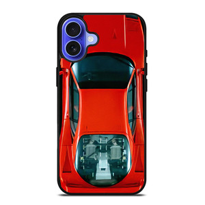 FERRARI F40 TOP VIEW iPhone 16 Case Cover FERRARI F40 TOP VIEW iPhone 16 Case Cover