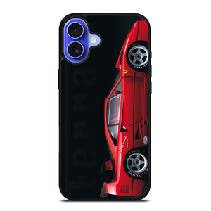 FERRARI F40 VINTAGE SUPERCAR iPhone 16 Case Cover
