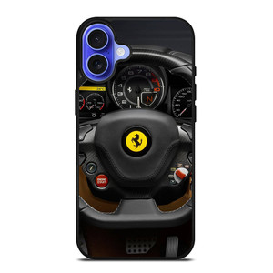 FERRARI STEERING WHEEL iPhone 16 Case Cover