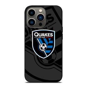 SAN JOSE EARTHQUAKES MLS BLACK iPhone 13 Pro Case Cover SAN JOSE EARTHQUAKES MLS BLACK iPhone 13 Pro Case Cover