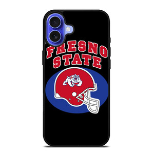 FRESNO STATE BULLDOGS LOGO iPhone 16 Case Cover