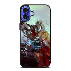 FULLMETAL ALCHEMIST BROTHERHOOD ANIME iPhone 16 Case Cover FULLMETAL ALCHEMIST BROTHERHOOD ANIME iPhone 16 Case Cover