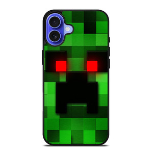 GAME MINECRAFT CREEPER iPhone 16 Case Cover
