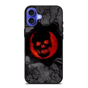 GEARS OF WAR SKULL GLOW iPhone 16 Case Cover